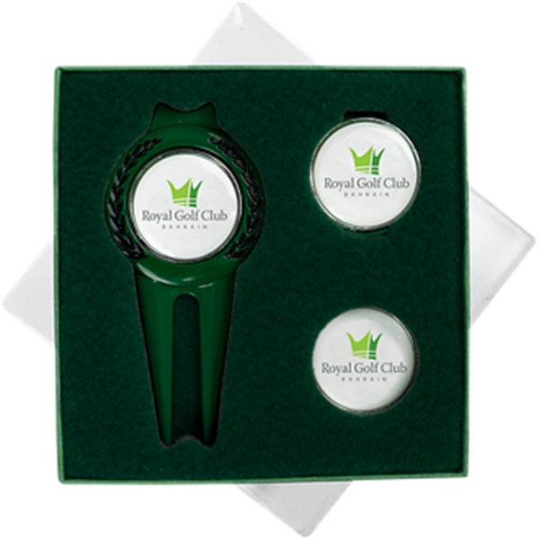 Green color option for Gift Set With Hat Clip