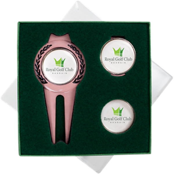 Pink color option for Gift Set With Hat Clip