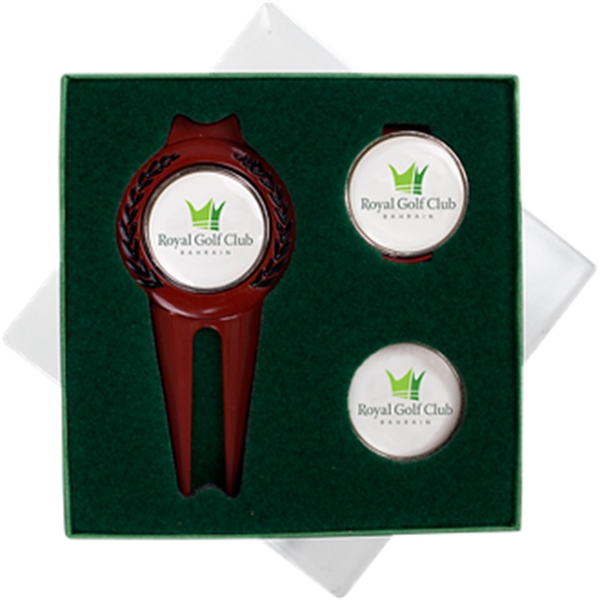 Red color option for Gift Set With Hat Clip