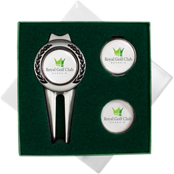 Silver color option for Gift Set With Hat Clip