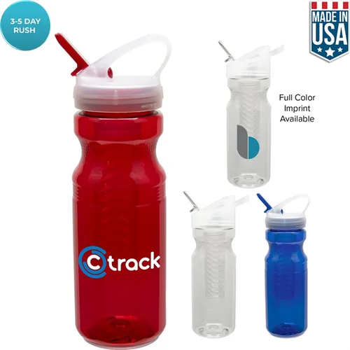Main photo of 24 Oz Polyclear Fruit Fusion Bottle