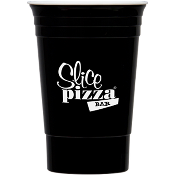 Black color option for 16 Oz Party Cup