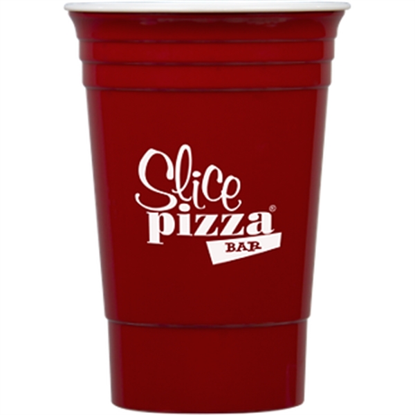 Red color option for 16 Oz Party Cup