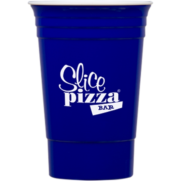 Royal Blue color option for 16 Oz Party Cup