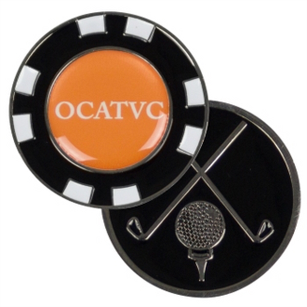 Polished Silver color option for Customized Metal Poker Marker Chip