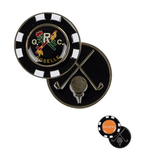 Main photo of Customized Metal Poker Marker Chip