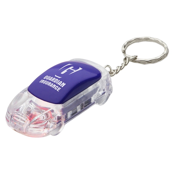 Medium Blue color option for Flashing Car Key Chain
