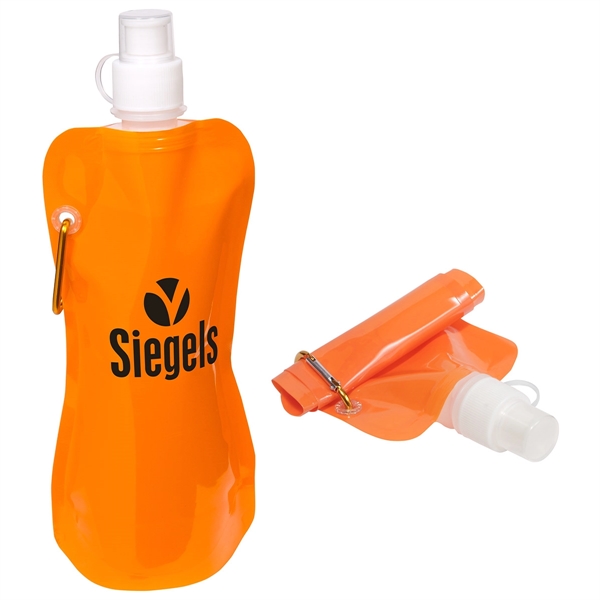 Medium Orange color option for Flex Water Bottle With Carabiner