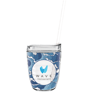 Photo of 12 Oz Made In The Usa Tumbler W/ Lid  Straw