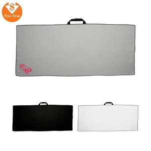 Photo of 17" X 40" Waffle Caddy Towel W/ Black Loop