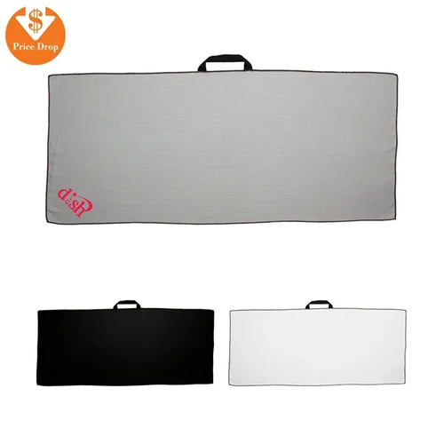 Main photo of 17" X 40" Waffle Caddy Towel W/ Black Loop