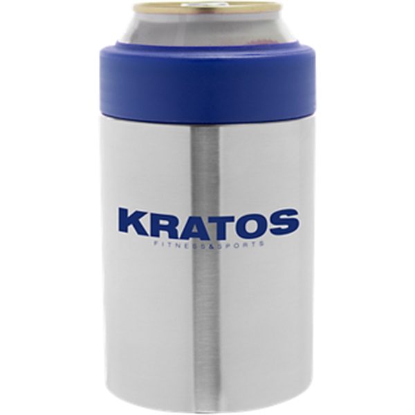 Blue color option for Double Wall Stainless Can Cooler