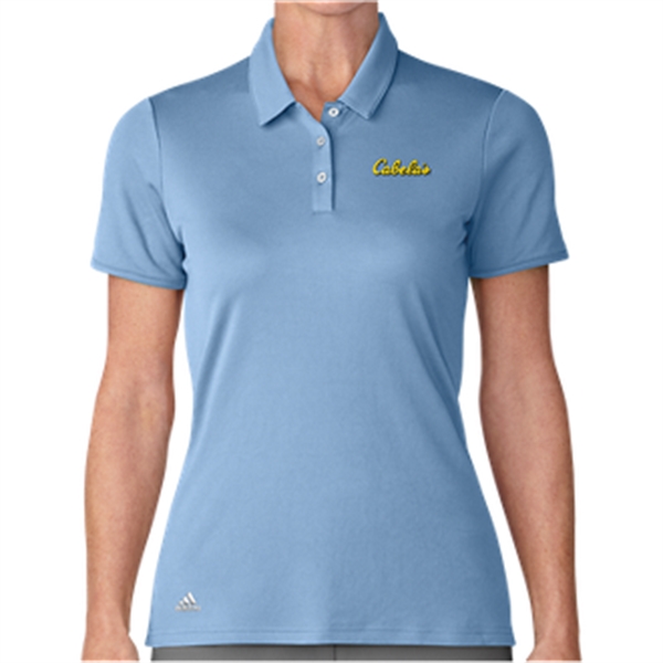 Clear Sky color option for Adidas Performance Ss Polo Ladies
