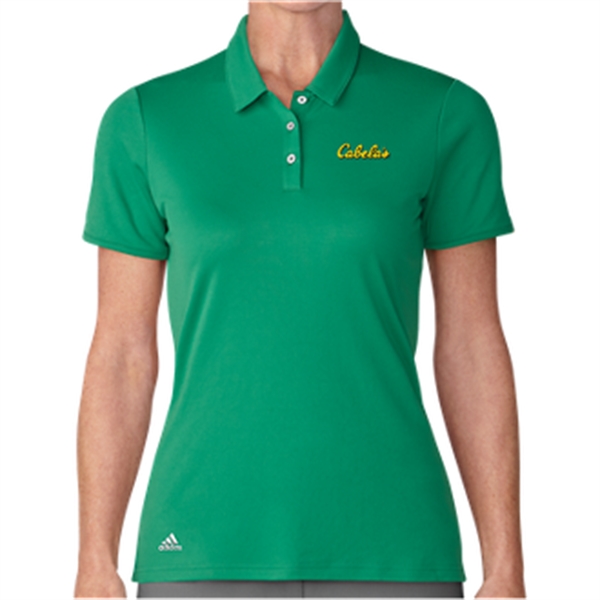 Green color option for Adidas Performance Ss Polo Ladies