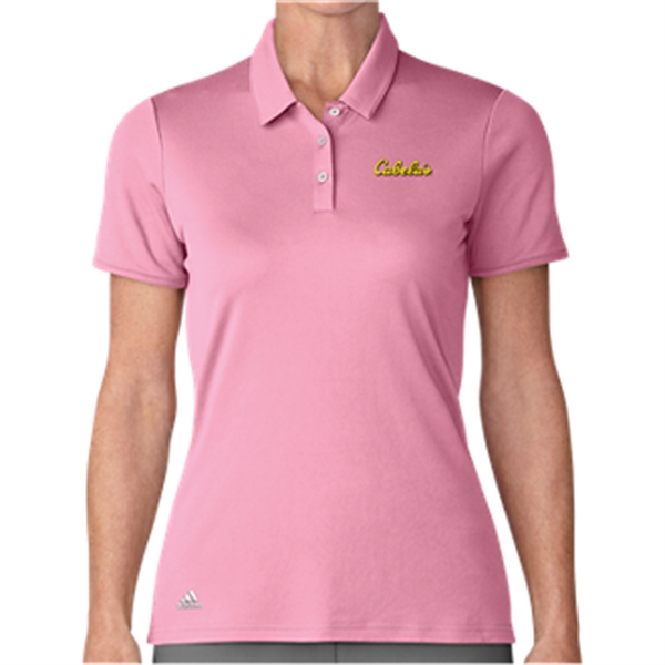 Light Pink color option for Adidas Performance Ss Polo Ladies