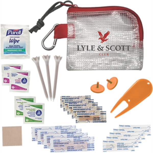 Red color option for Golf First Aid Kit