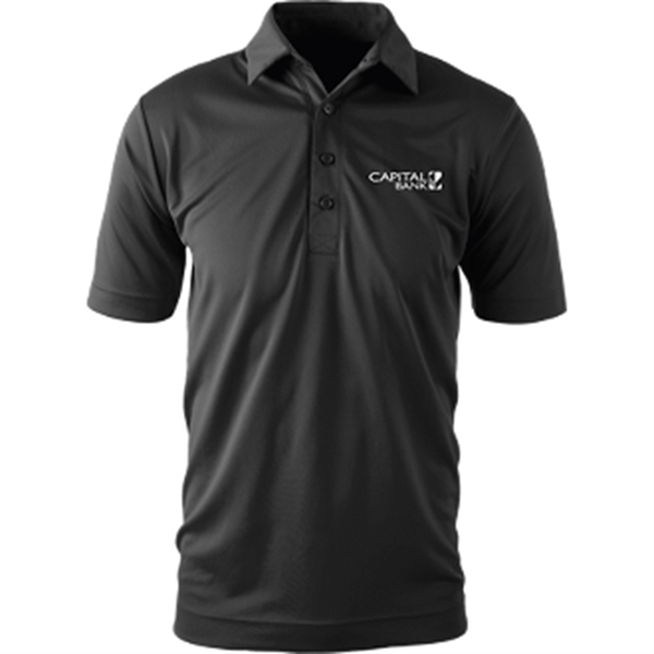 Black color option for Omni Mens Boston Polo