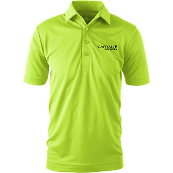 Neon Yellow color option for Omni Mens Boston Polo