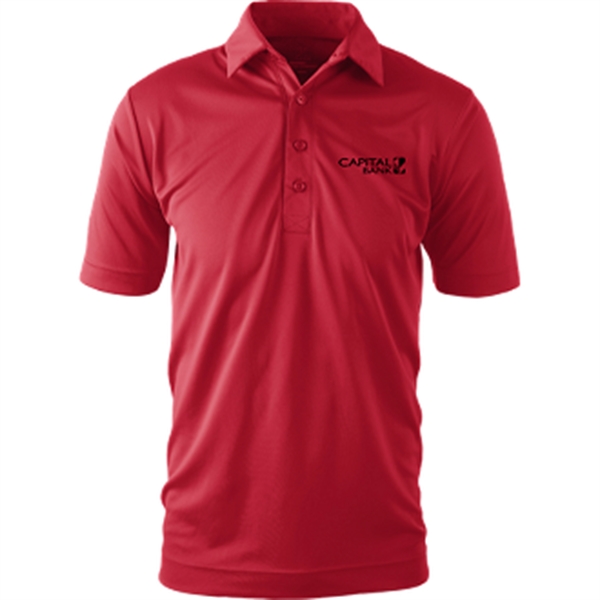 Red color option for Omni Mens Boston Polo