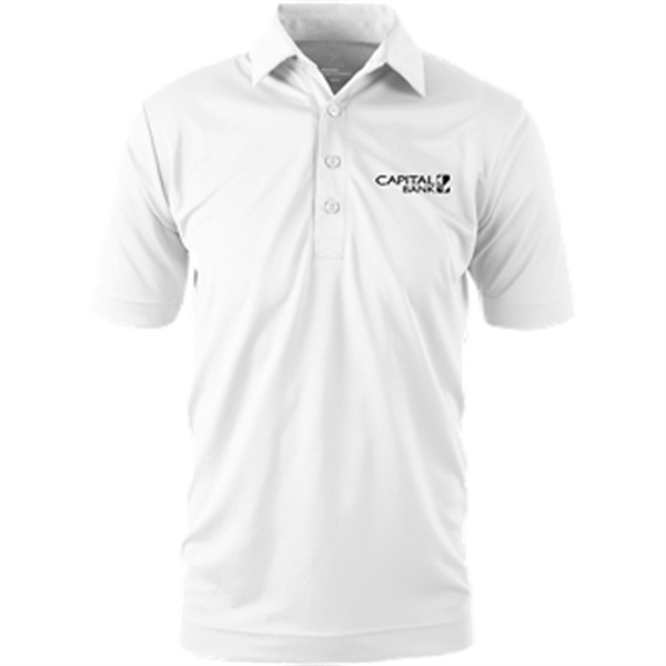 White color option for Omni Mens Boston Polo
