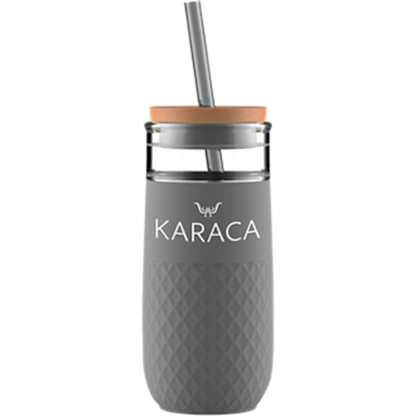 Gray color option for 18 Oz Ello Glass Tumbler