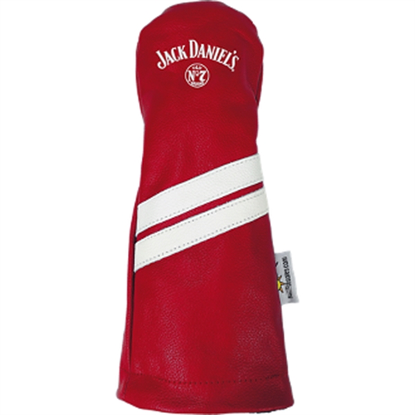Red-White color option for Sunfish Duraleather Fairway Head Cover