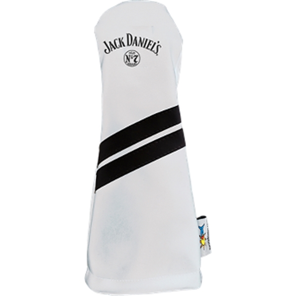 White-Black color option for Sunfish Duraleather Fairway Head Cover