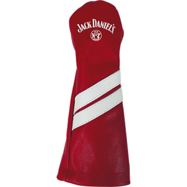 Red-White color option for Sunfish Dura Leather Hybrid Head Cover