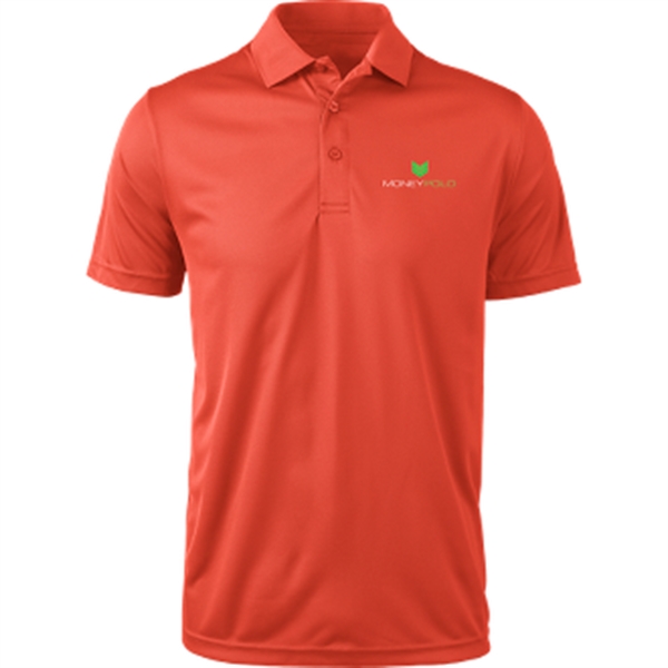 Orange color option for Omni Mens Harrison Polo