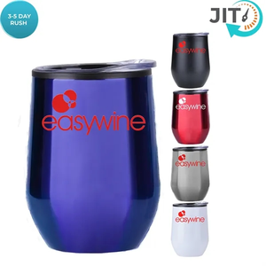 Photo of 12 Oz Stainless Wine Tumbler W/ Plastic Liner