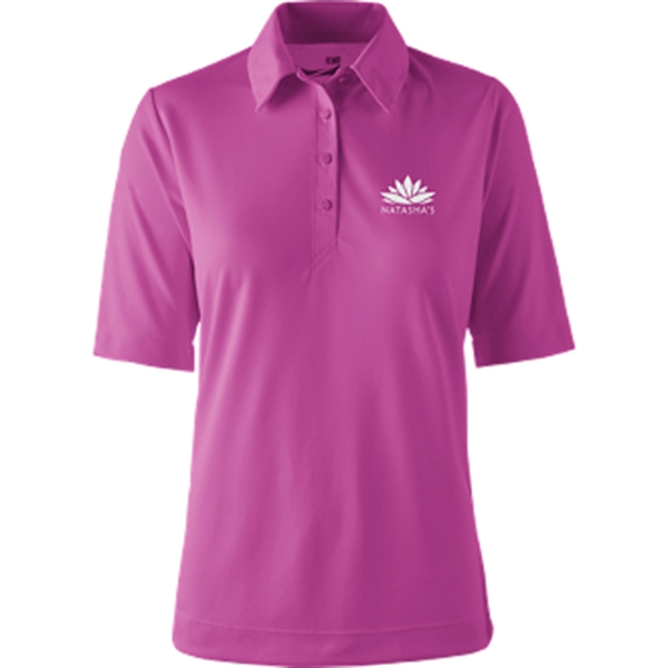 Raspberry Ice color option for Omni Womens Boston Polo