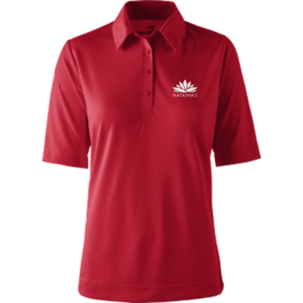 Red color option for Omni Womens Boston Polo