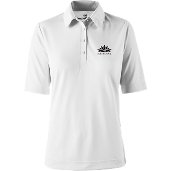 White color option for Omni Womens Boston Polo