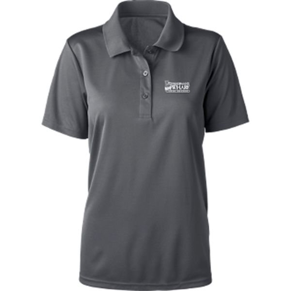 Charcoal color option for Omni Womens Harrison Polo