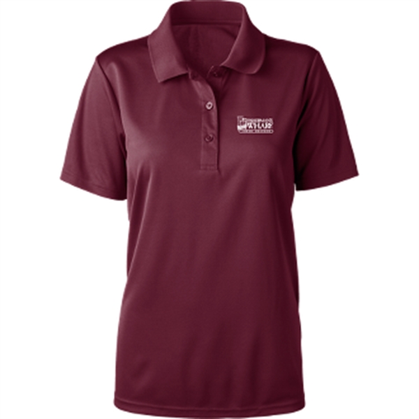 Maroon color option for Omni Womens Harrison Polo