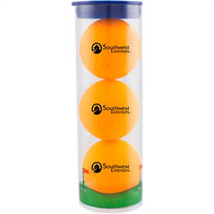 Photo of Clear Tube With Volvik Vivid 3 Golf Balls