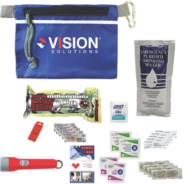 Blue color option for Disaster Prep Emergency Safety Kit