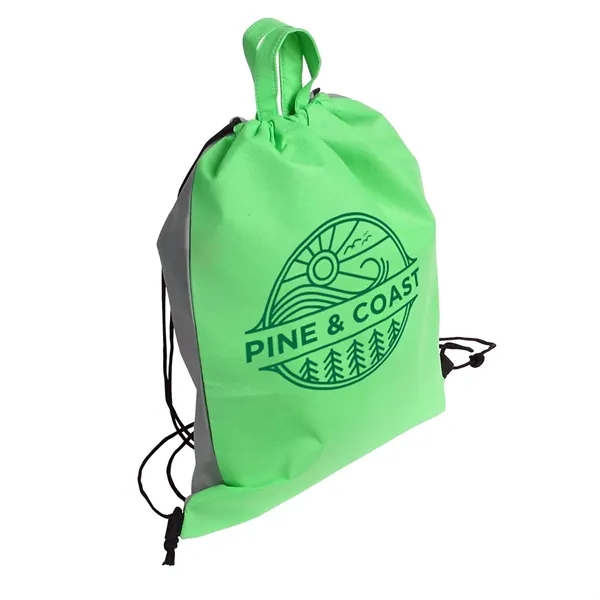 Bright Green color option for Glide Right Drawstring Backpack