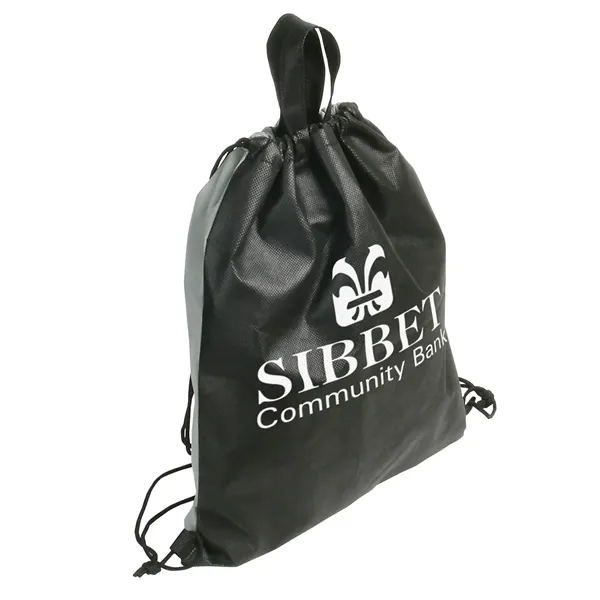Dark Black color option for Glide Right Drawstring Backpack