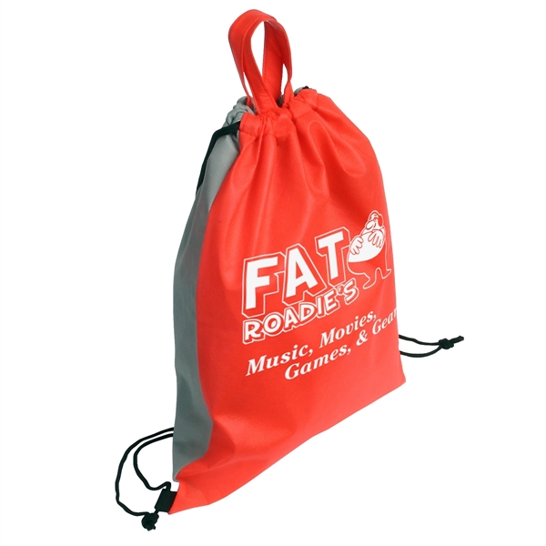 Medium Red color option for Glide Right Drawstring Backpack