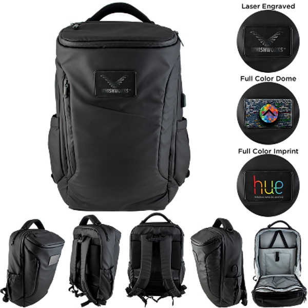 Black color option for Tech And Travel Backpack