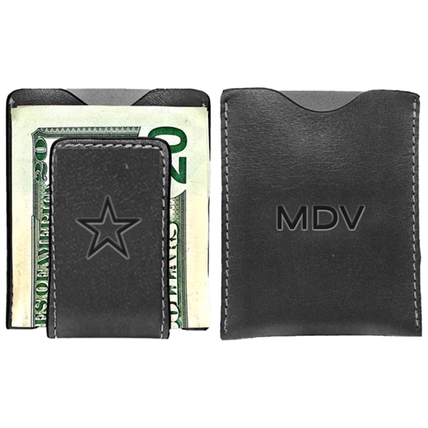 Black color option for Legacy Leather Money Clip