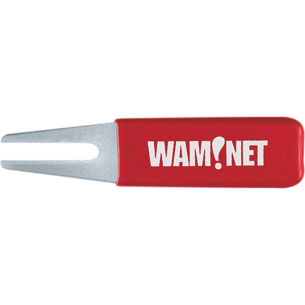 Red color option for Rubberized Stainless Golf Tool