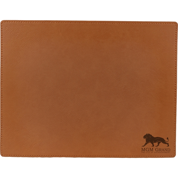 Camel Brown 4635C color option for Propad Vegan Leather Mouse Pad 8 1/2" X 11"