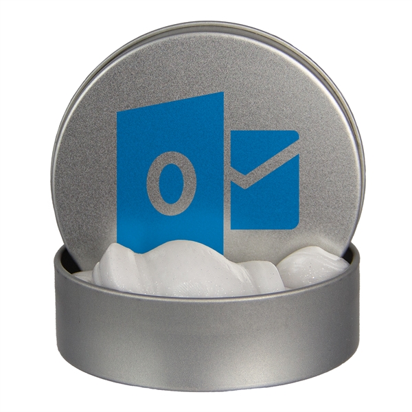 White With Silver Glitter color option for Squeeze Putty Stress Relief