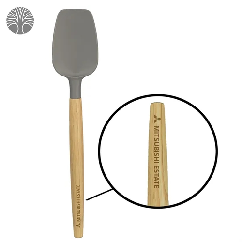 Main photo of Stir Silicone Spatula W/ Wooden Handle
