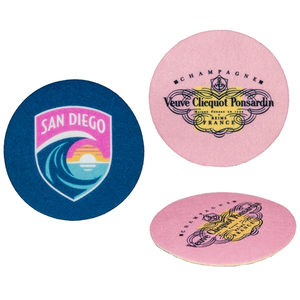 Photo of Dot Full Color Felt Coaster