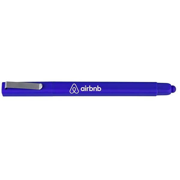 Reflex Blue color option for Cubic Soft Rubberized Touch Square Stylus Pen
