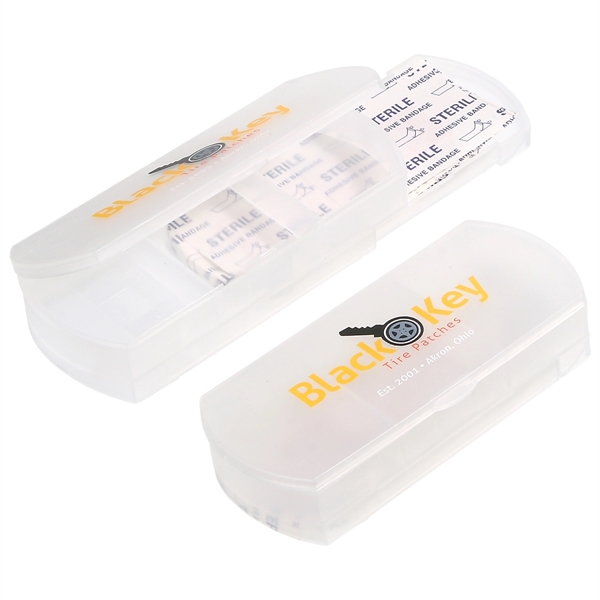 Clear color option for Health Case Bandage Holder Pill Box