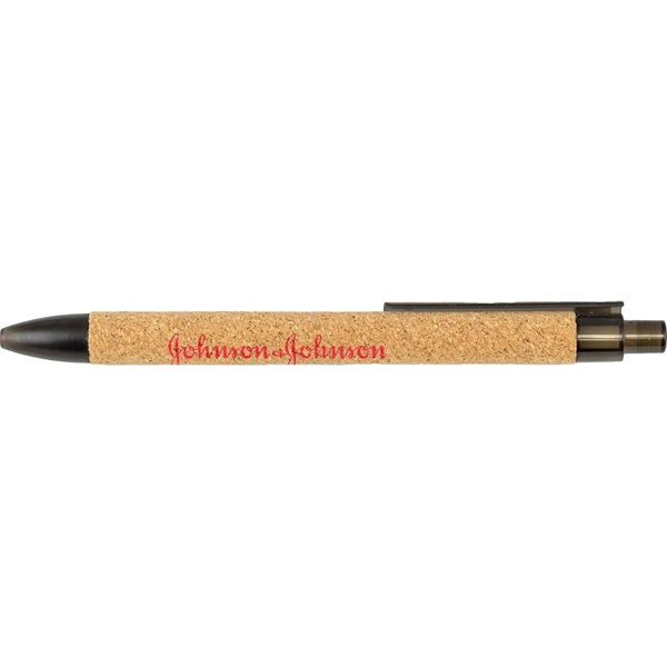 Black color option for 100% Eco Cork Barrel Pen